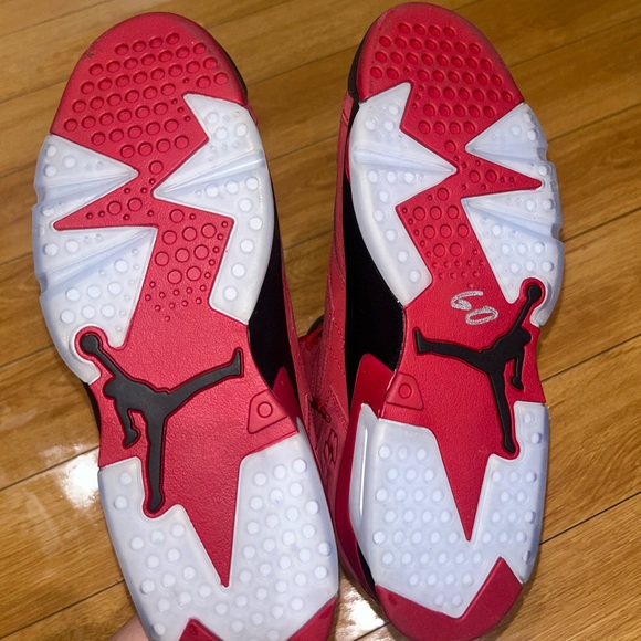 Men’s Nike Jordan Jumpman MVP Toro Bravo Raging Bull Red - Picture 7 of 9